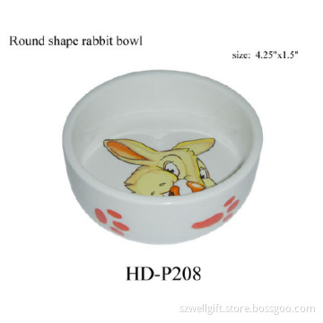Ceramic Rabbit Bowl